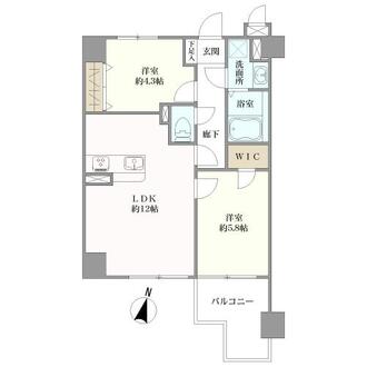 マイキャッスル横浜吉野町の間取図