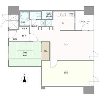 スカイハイツトーカイの間取図