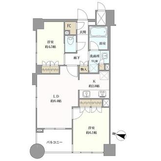 モアエミネンス成城学園の間取図