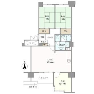 若葉台の間取図