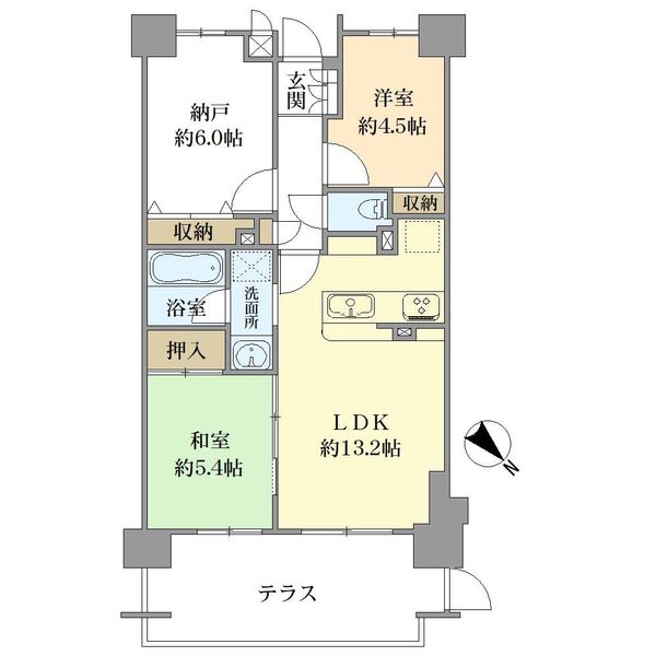 エヌヴィ東灘青木ガーデンズの間取図
