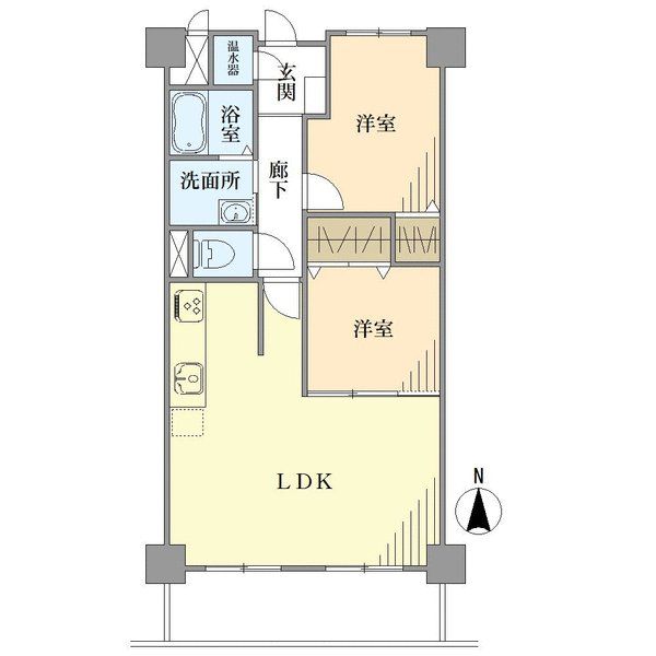 エスポア浄心の間取図