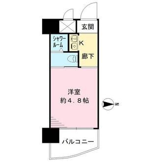 朝日プラザ高瀬川の間取図