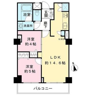 三軒茶屋シティハウスの間取図