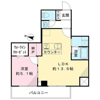 ダイアパレス幡ケ谷第2の間取図