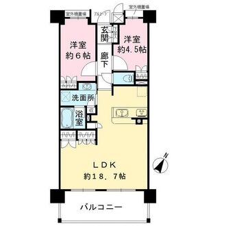 ワコーレ須磨ショアレーンの間取図