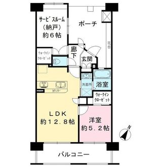 レーベンハイム戸田公園ピュアフィールドの間取図
