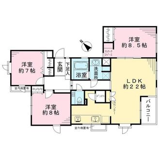 ハウス和田の間取図