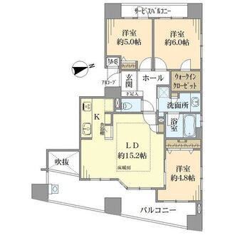 プロパレス真田山プリーマの間取図