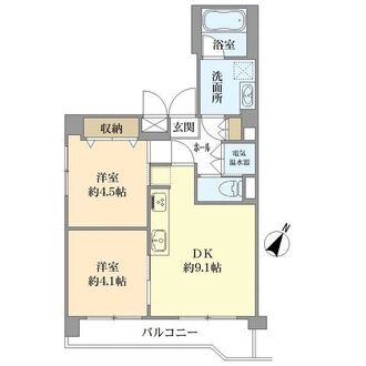 メゾン横浜岡野町の間取図