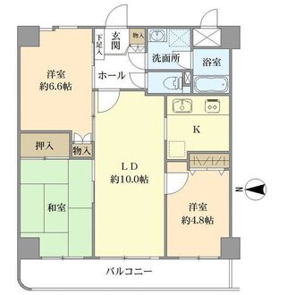 ワコーレ大宮の間取図