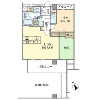 プレサンスグラン甲子園五番町の間取図