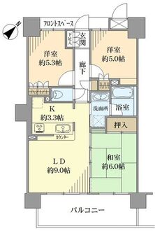 セントラルパレス千船アルテアの間取図