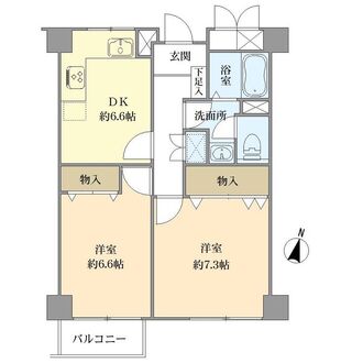 カーネ杉並和泉の間取図