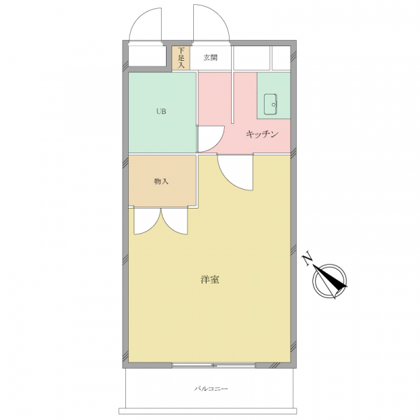 プレール石神井公園の間取図