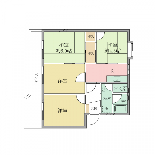 湘南西部住宅２－２７の間取図