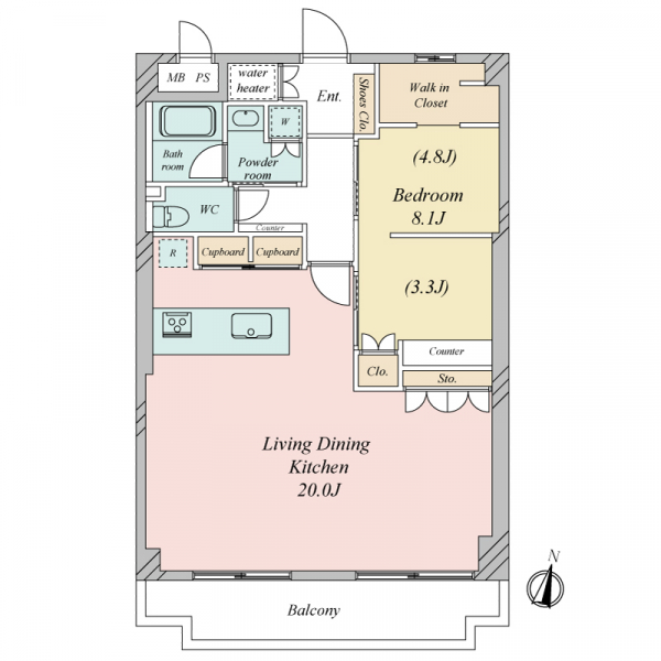 オリエント新大阪アーバンライフの間取図