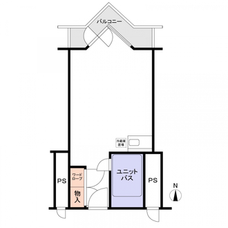栄マンションの間取図