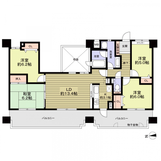 サンパーク千代田の間取図