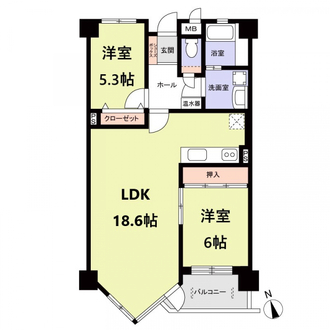 ロワールマンション・グレイス井尻の間取図