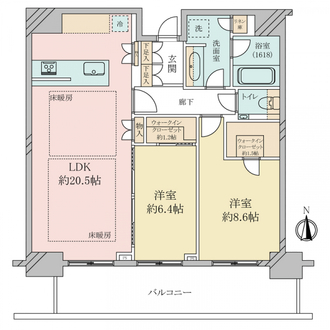 グランドメゾン新梅田タワーＴＨＥ　ＣＬＵＢ　ＲＥＳＩＤＥＮＣＥの間取図