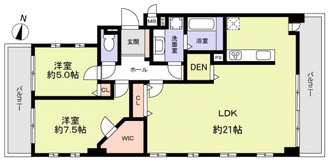コンセール丸の内の間取図