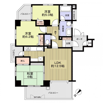 ワコーレ須磨永楽町の間取図