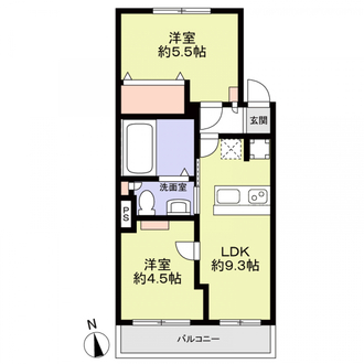 第一高島平マイコーポの間取図