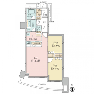 ＴＯＷＥＲ　ＲＥＳＩＤＥＮＣＥ　ＴＯＫＹＯの間取図