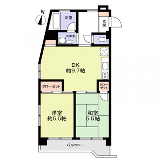 キャニオンマンション第一川口の間取図