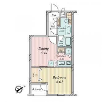マイキャッスル田園調布ＩＩの間取図