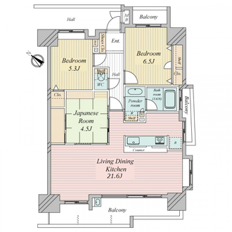 グランフォーレ南福岡の間取図
