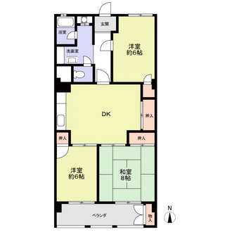 メゾン大曽根の間取図