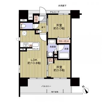 プレサンスロジェ千種駅ＮＯＲＴＨの間取図