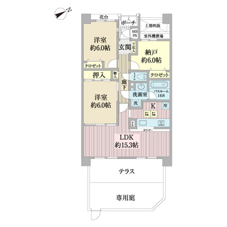 ライオンズガーデンシティ南行徳の間取図