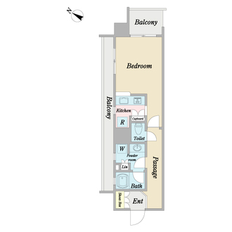 アトラスタワー向ヶ丘遊園の間取図
