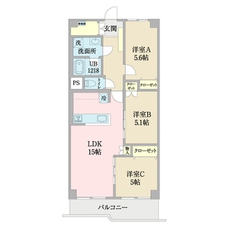 ハイラーク船堀の間取図