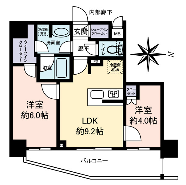 ＢＯＮＤ西新井大師西ステーションゲートの間取図