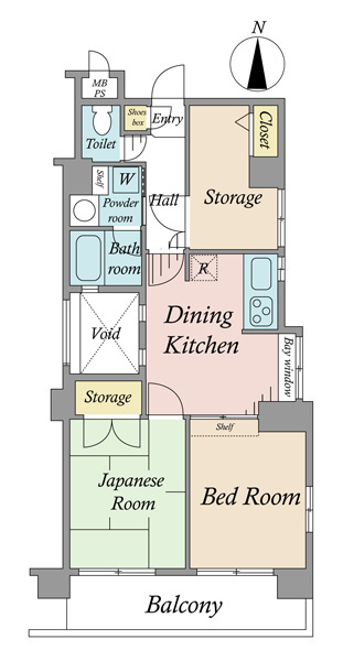 ライオンズマンション下赤塚第３の間取図