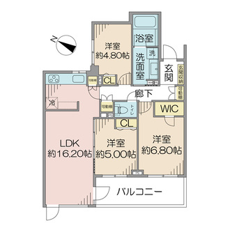 グランスイート岡本の間取図