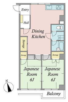 マンション宮の間取図