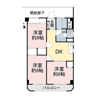 メゾン北小金の間取図