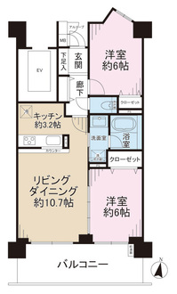 サンヴェール湘南平塚の間取図