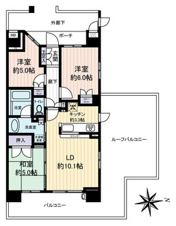 グランプレシアの間取図