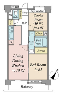 サンレイ浅草の間取図
