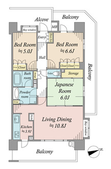 ジェイパーク八広の間取図