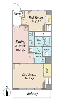 宮本３７ハイツの間取図