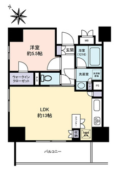 ミルーナヒルズ金町の間取図