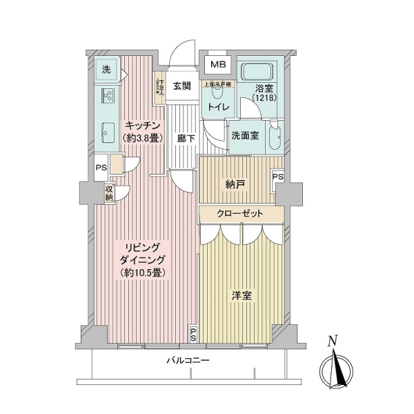 三軒茶屋シティハウスの間取図