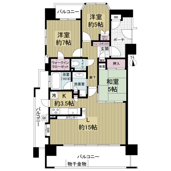 セイワパレス深江橋ステイシアの間取図